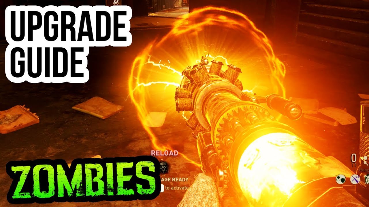 FINAL REICH TESLA GUN UPGRADE GUIDE & TUTORIAL!! (WW2 Zombies 