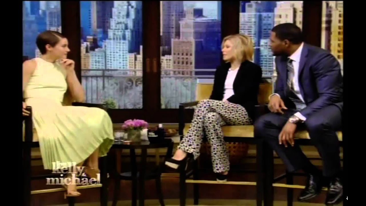 Shailene Woodley on Live with Kelly & Michael