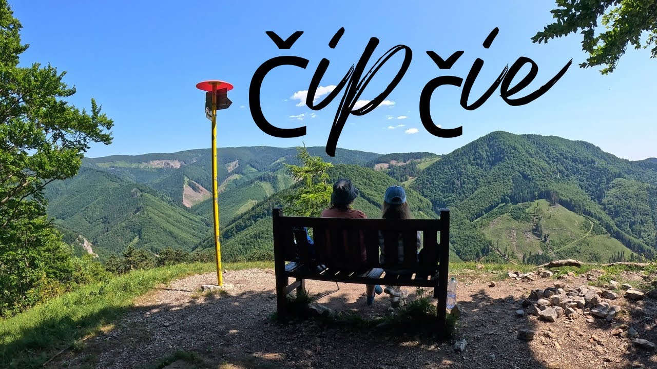 Čipčie (926 m) Turistika | Ikonická lavička a NAJ výhľady na Rajeckú kotlinu (Malá Fatra)