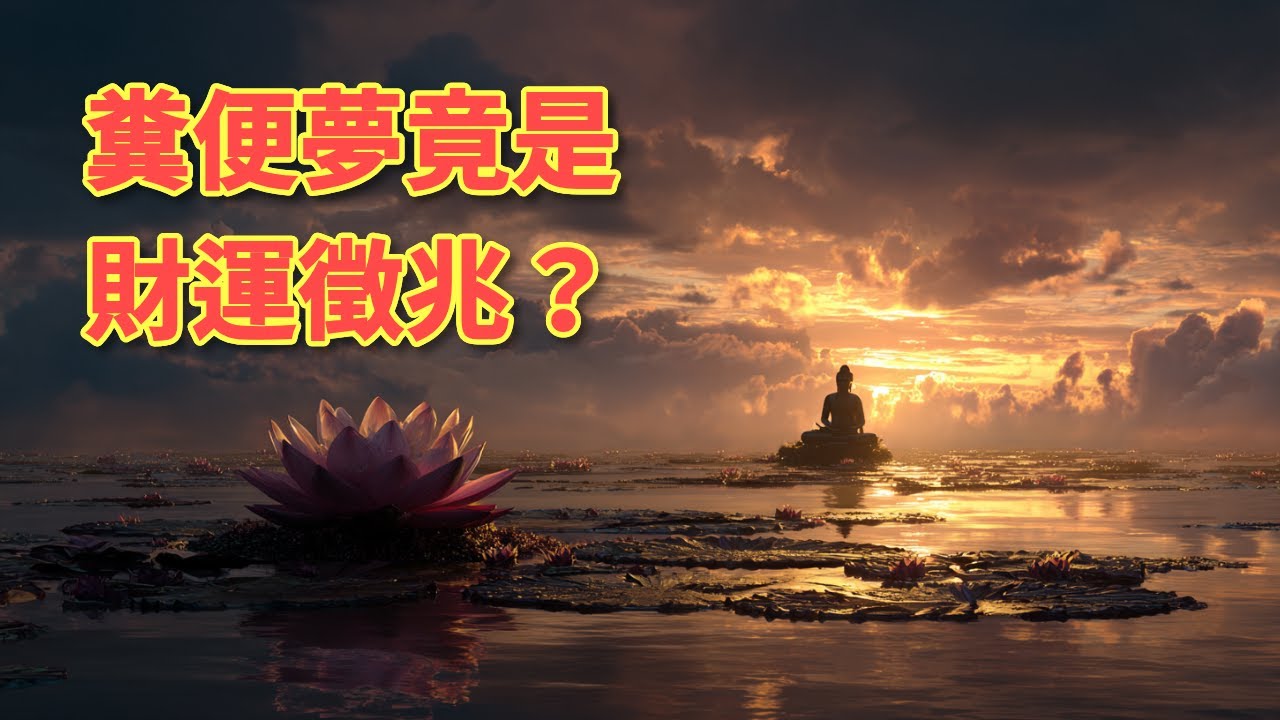 【解夢】法師說「恭喜發財」！夢到大便竟是大吉兆？