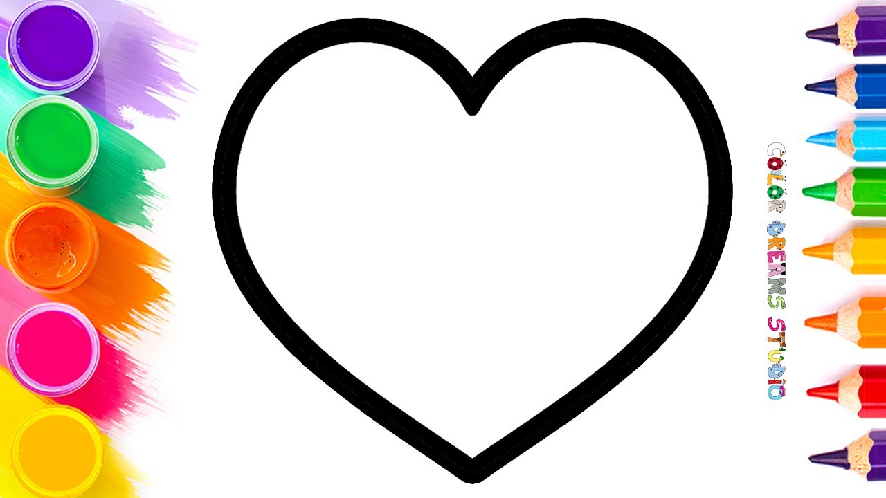 How to Draw a Beautiful Heart | Easy Step By Step Drawing Tutorial