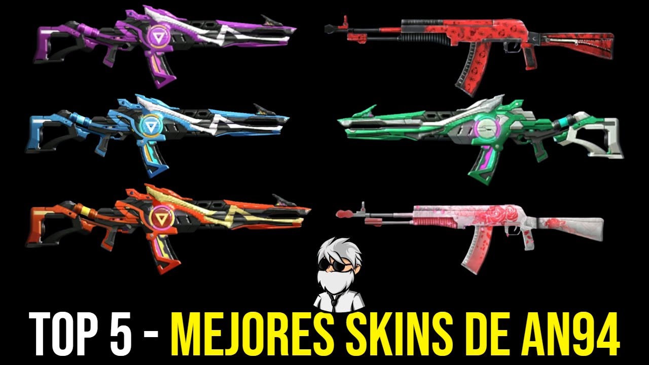 TOP 5 - MEJORES SKINS DE AN94 🔥 | SHADOWGAMES