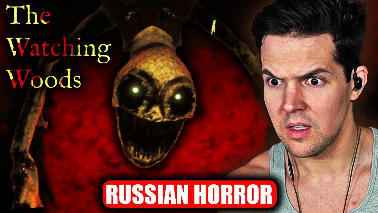 Полное прохождение игры The Watching Woods: The Louse | Русский ужастик