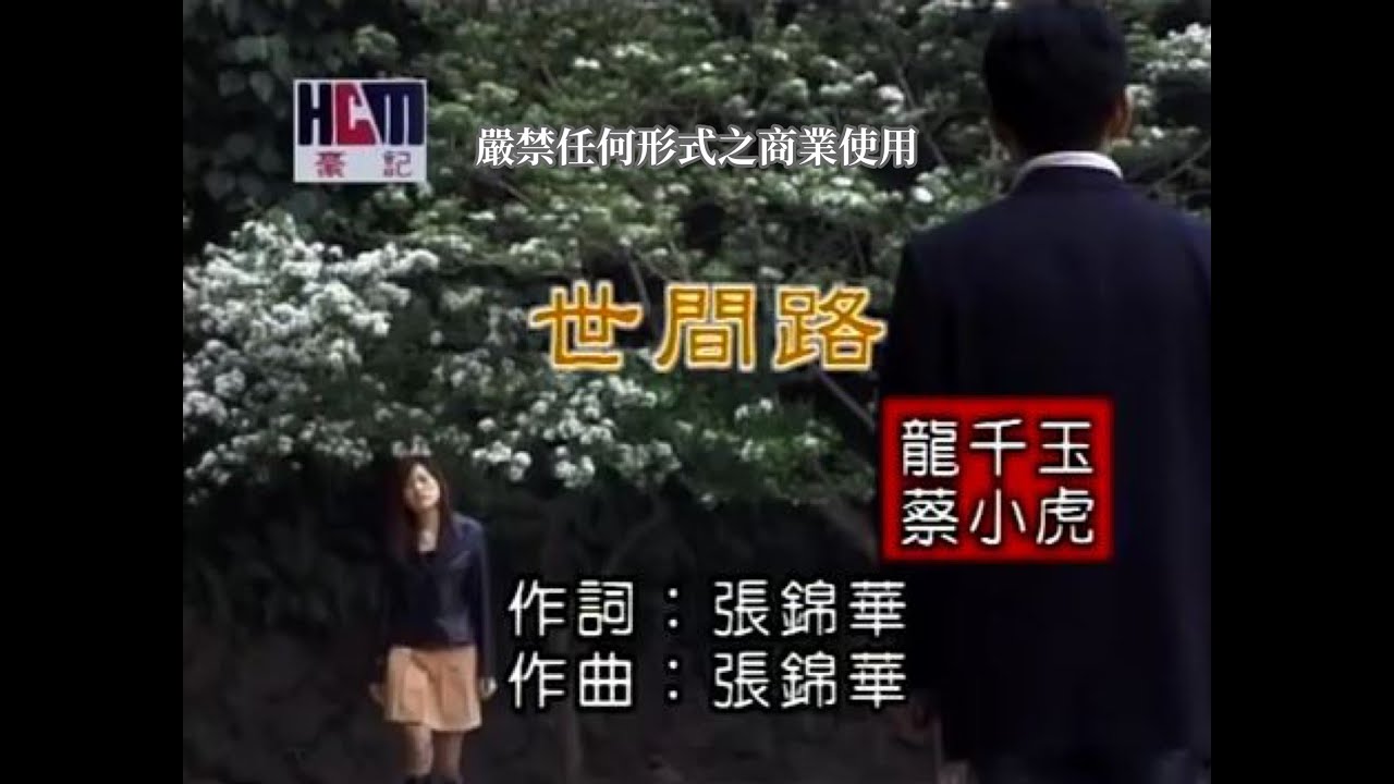 蔡小虎vs龍千玉-世間路(官方KTV版)
