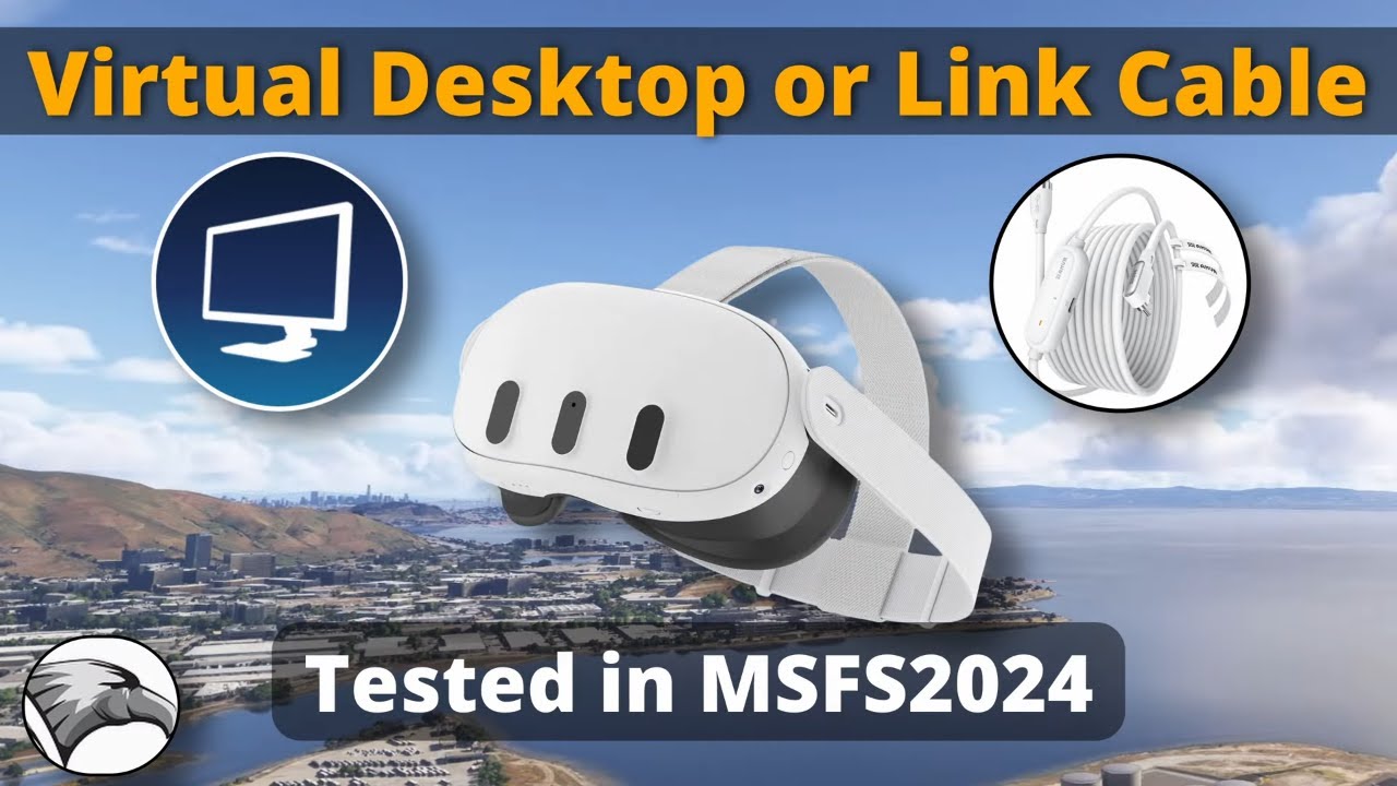 PCVR with the Quest 3 | Link Cable or Virtual Desktop | Which is best for you?