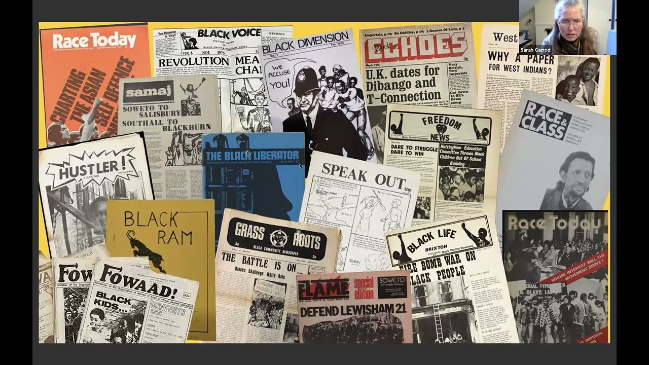 The Black Radical Press in 1970s Britain with Leila Hassan Howe, Nigel De Noronha, Sophia Siddiqui.
