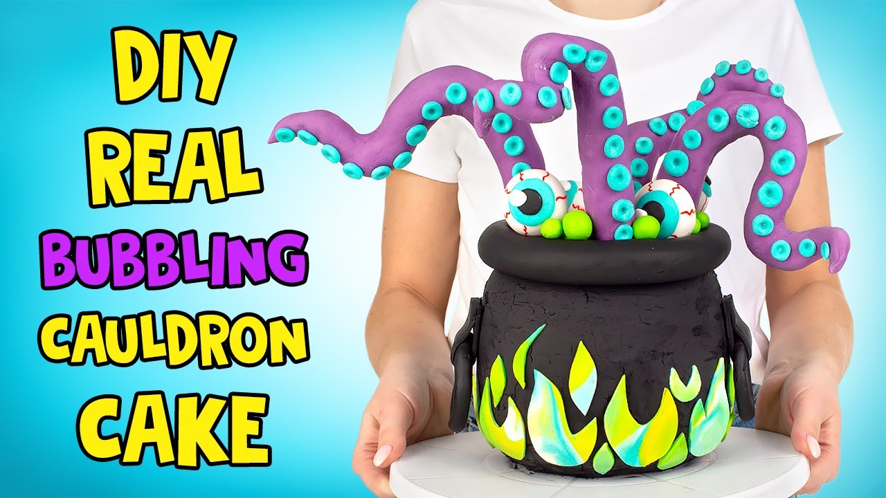 Cooking Weird Spooky Cake