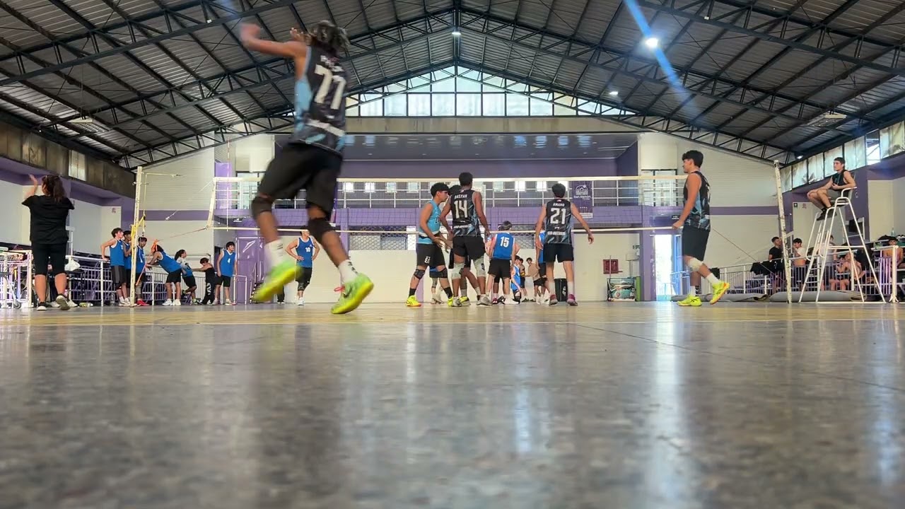 Tercer set segundo partido