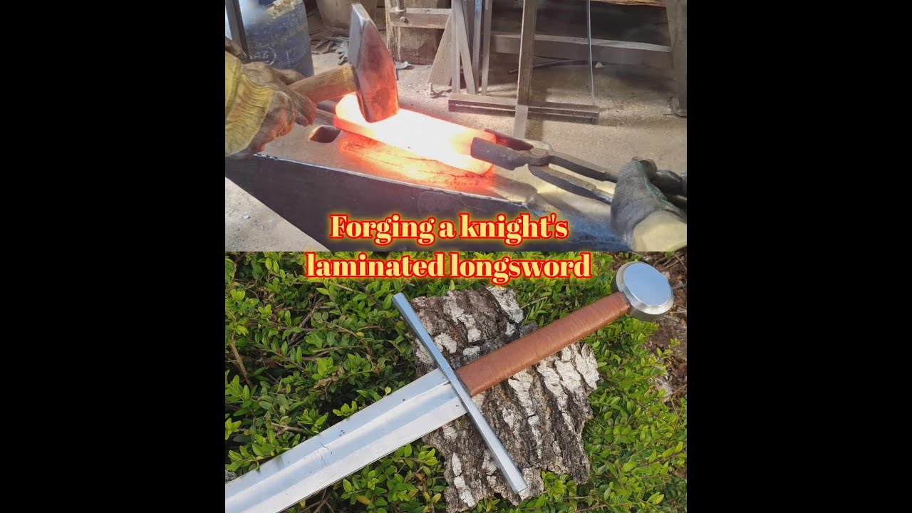 Forging a laminated knight's longsword with Viktor Berbekucz
