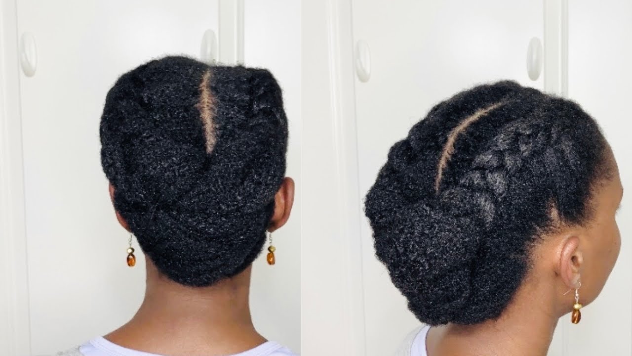 Refresh and style with me || protective natural hairstyle