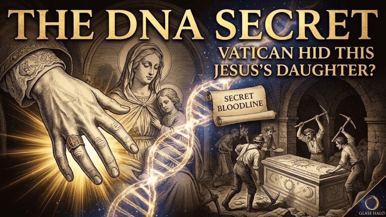 HIDDEN BY THE CHURCH: DNA Evidence of Jesus and Magdalene's Daughter