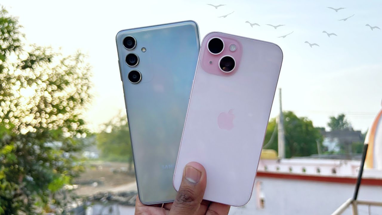 iPhone 15 Vs Samsung Galaxy F54 Camera Comparison | Galaxy F54 | F54 Samsung | iPhone 15 Camera Test