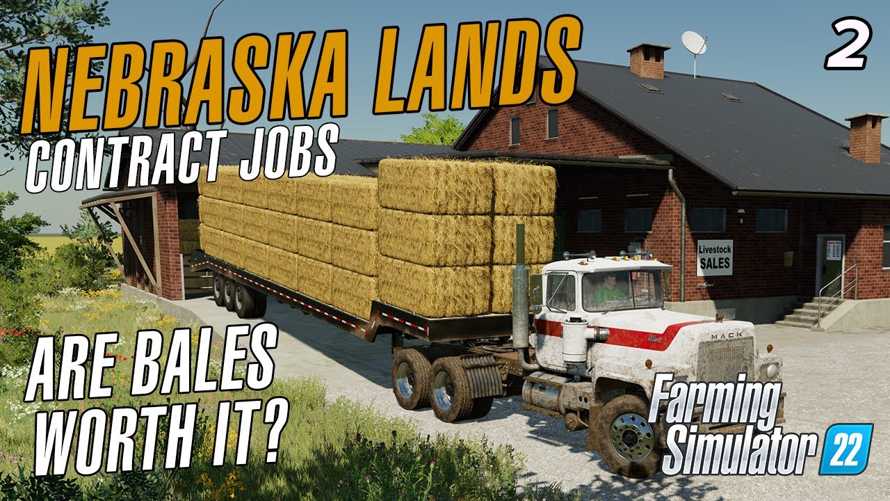 Completing our first 100 acre contract on Nebraska Lands - EP2 - FS22