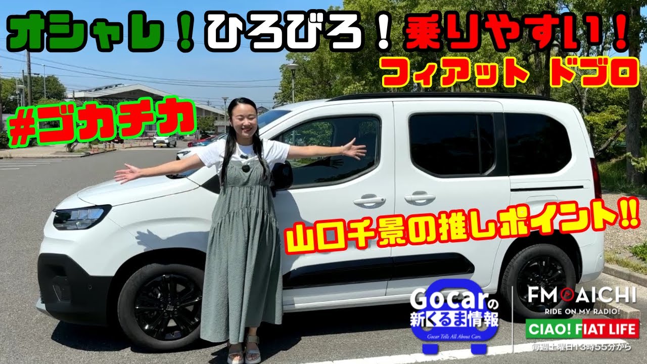 【ママが選ぶ推しポイント】フィアットドブロを日常で使ってみた！子育て・お出かけ・オシャレ全部チェック！｜フィアットドブロ外装＆内装レビュー