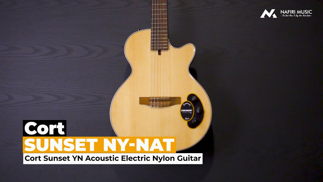Cort Sunset Nylon Acoustic Electric in Natural Glossy