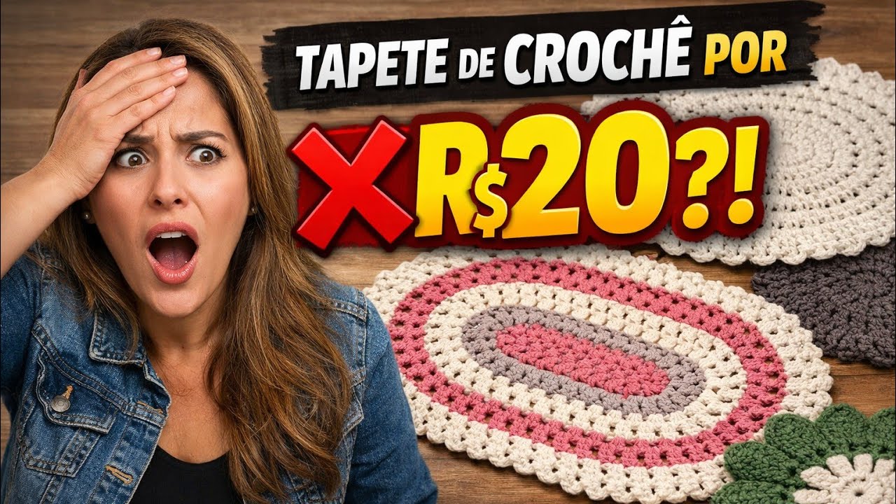 R$20 no Tapete de Crochê: Preço Justo ou Não?