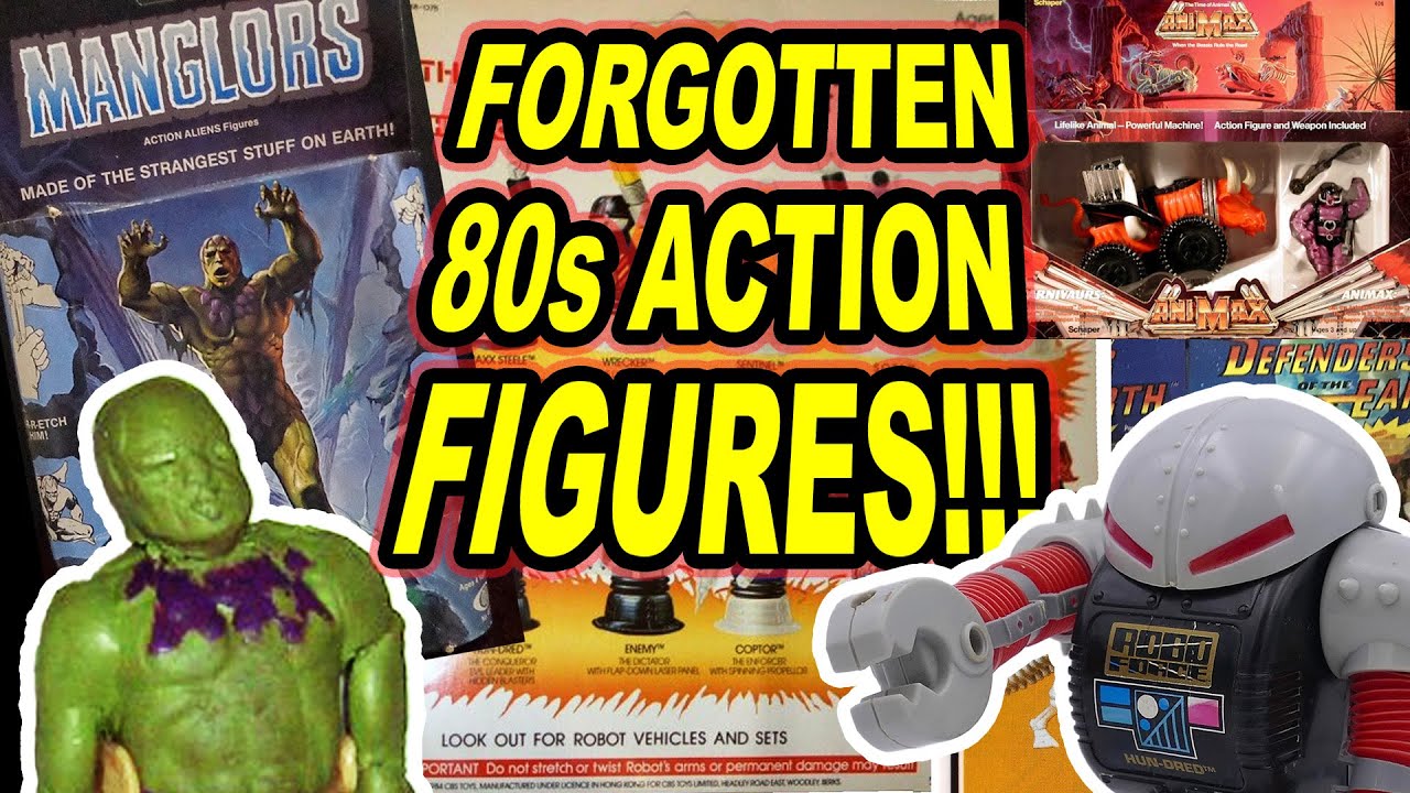 10 Forgotten 80s Action Figures RANKED!