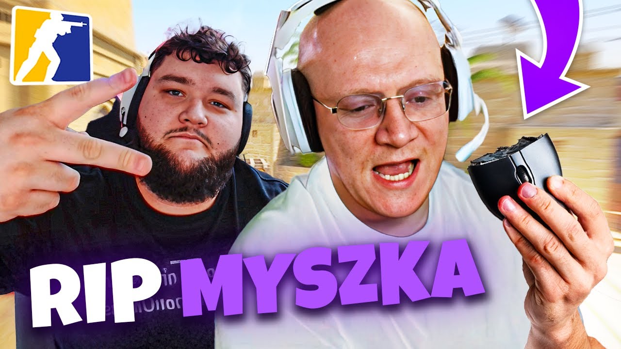 DZINOLD ROZWALIŁ MYSZKĘ PRZEZ RAGE NA MARIA!