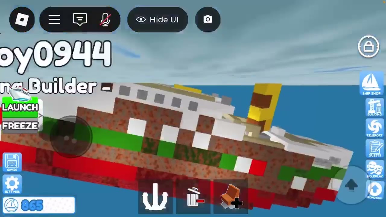 Britannic sinking build a ship