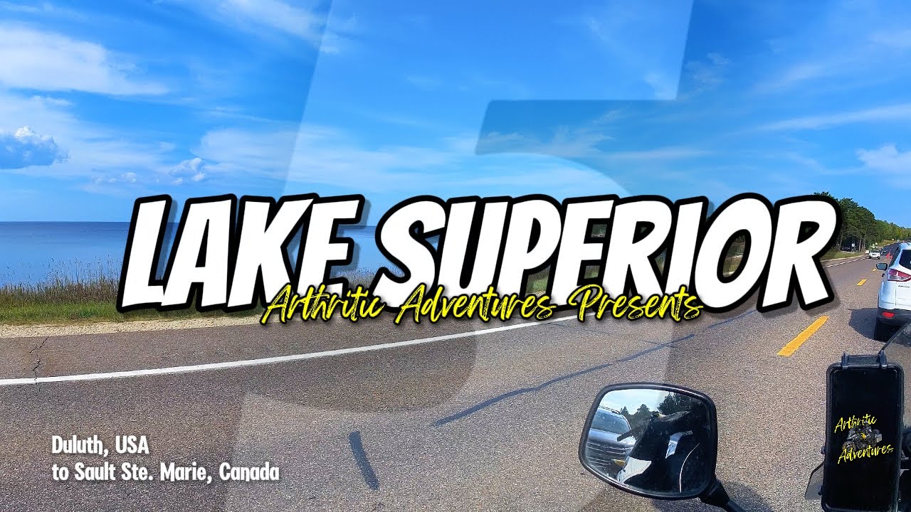 Motorcycle touring and camping Lake Superior across the USA SE1-EPS20