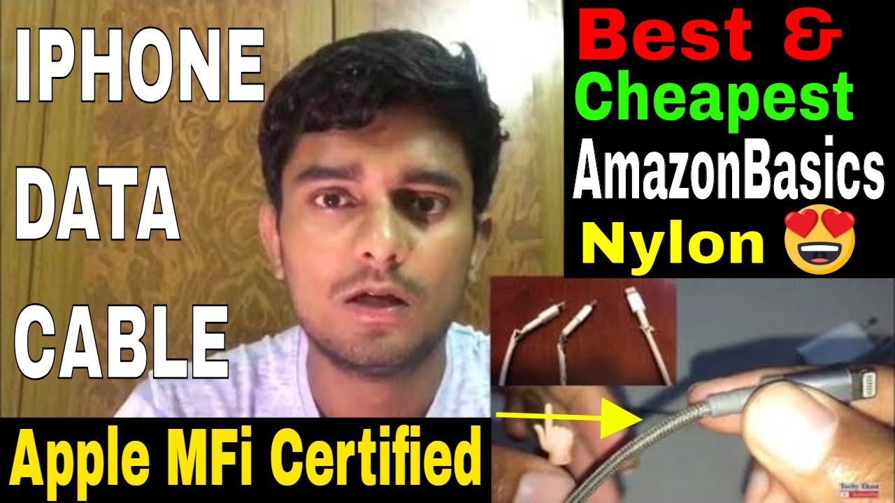 Best & Cheapest Apple IPhone Data Cable Ever 2018 - Techy Ekant...