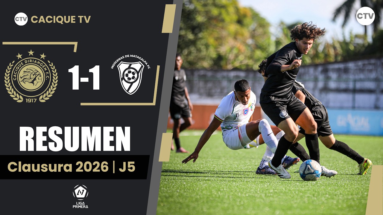RESUMEN | J5 | Diriangén FC 1-1 Matagalpa FC | Liga Primera | Clausura 2026