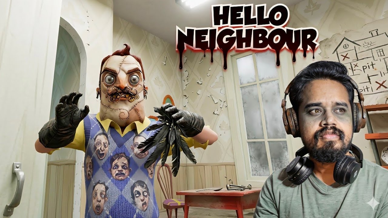 A SCARY NEIGHBOUR UNCLE KIDNAPPED A KID || I MUST DO SOMETHING|| HELLO NEIGHBOUR GAMEPLAY 
