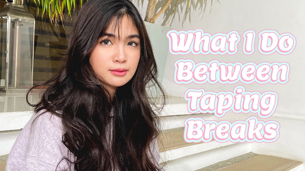 WHAT I DO BETWEEN TAPING BREAKS | Heaven Peralejo