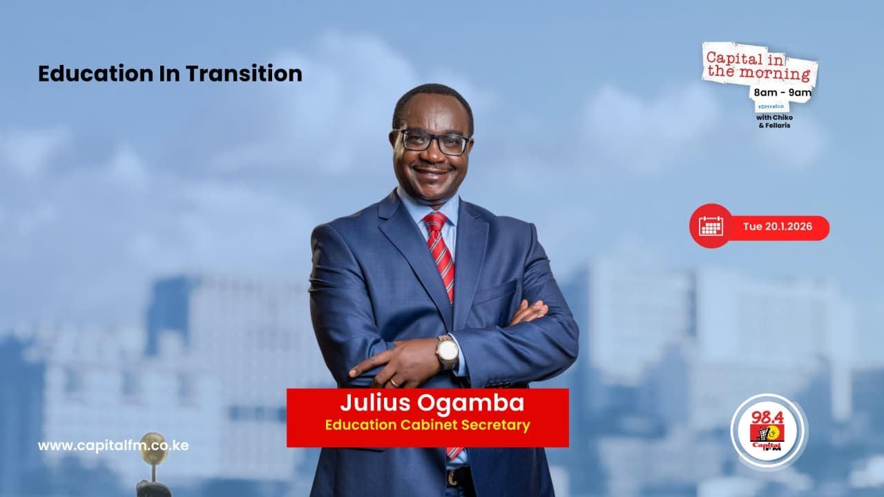 EDUCATION IN TRANSITION WITH CS JULIUS OGAMBA