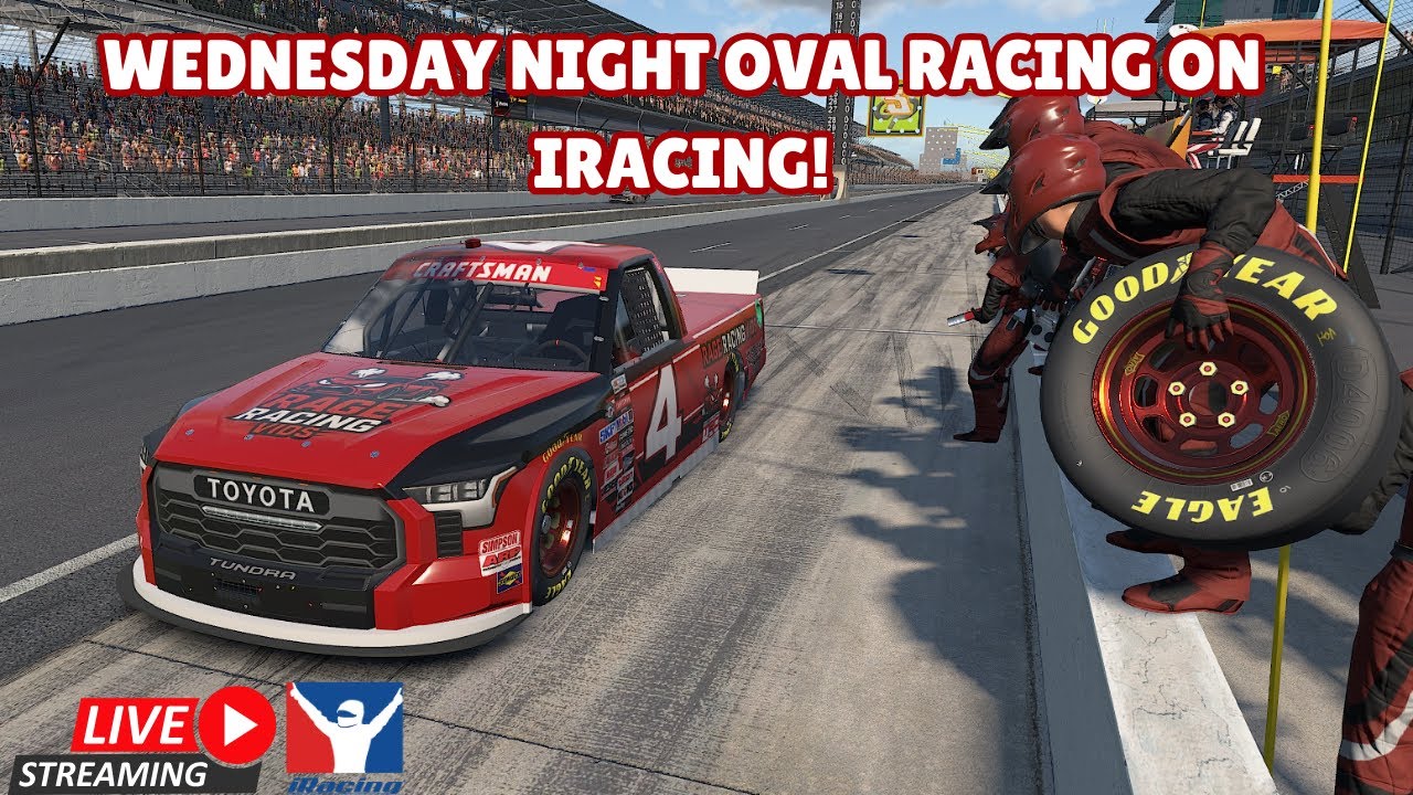 WEDNESDAY NIGHT OVAL RACING ON IRACING!