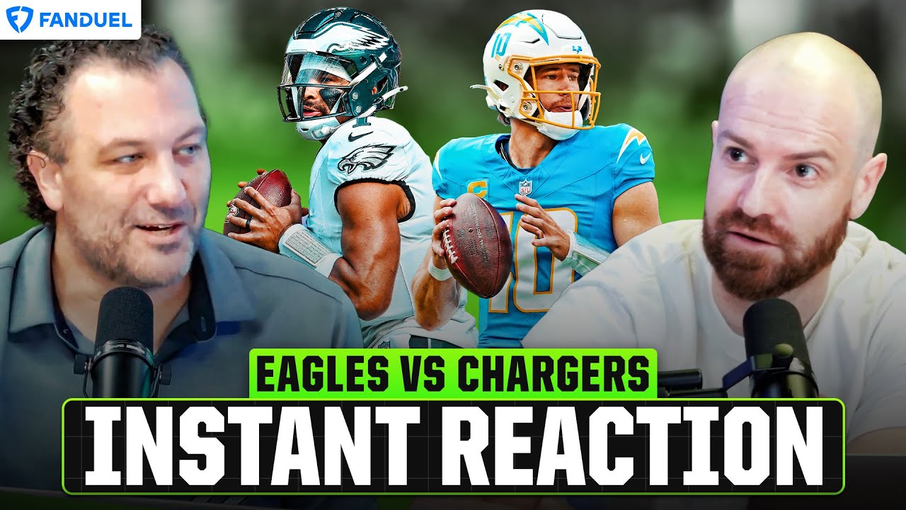 Philadelphia Eagles vs. Los Angeles Chargers 🚨 MNF Instant Reaction 👀