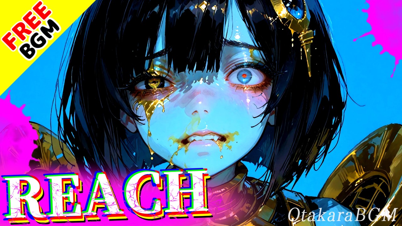 REACH｜優しさという檻を越えて支配から脱却する超高速ラップ【歌あり / 英語ラップ / 女性ボーカル / サイバー / 中毒性 / フリーBGM / 恋愛ソング / 歪な恋】