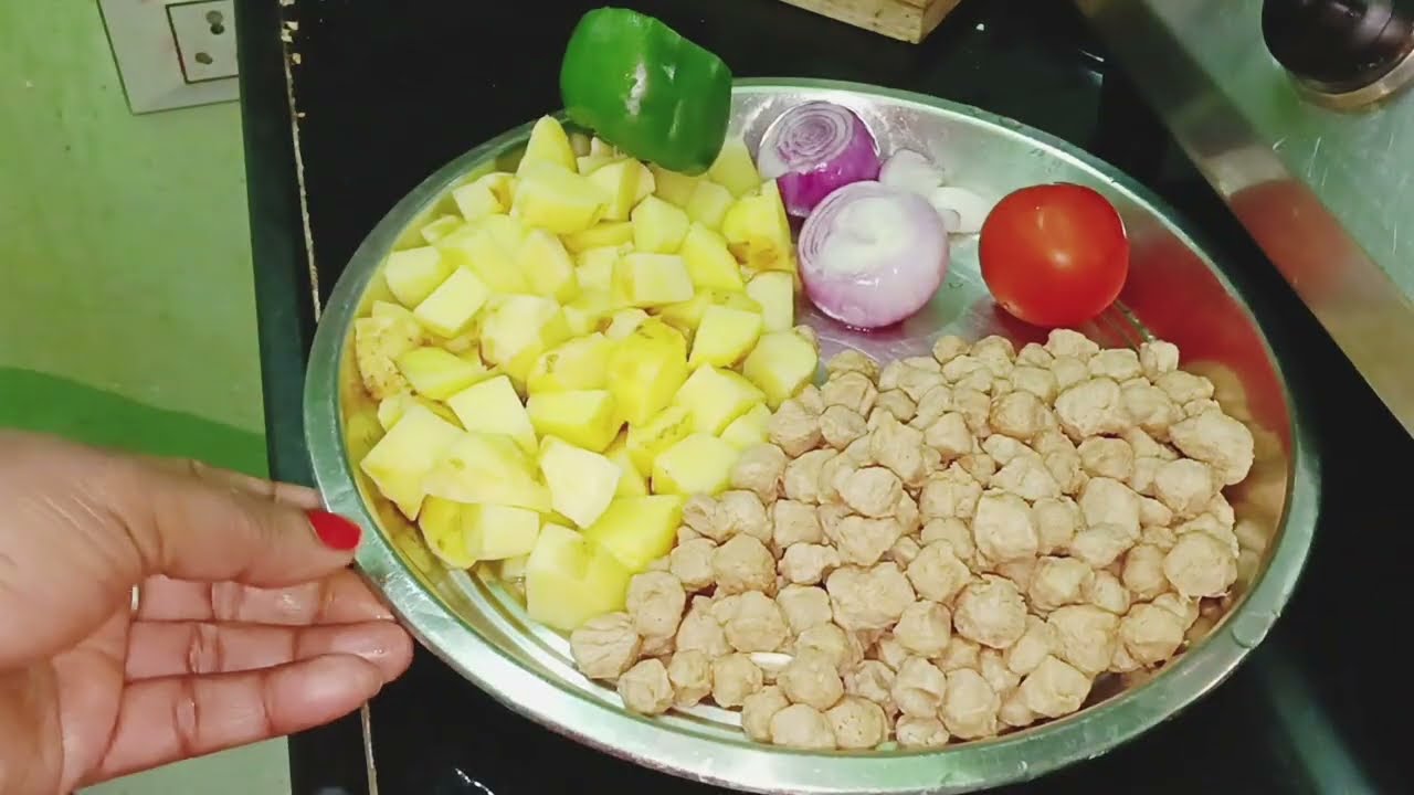 जब घर में हो सोयाबीन और आलू | बना लो लाजवाब तरी वाली सब्जी | Veg Curry Recipe सोयाबीन रेसिपी