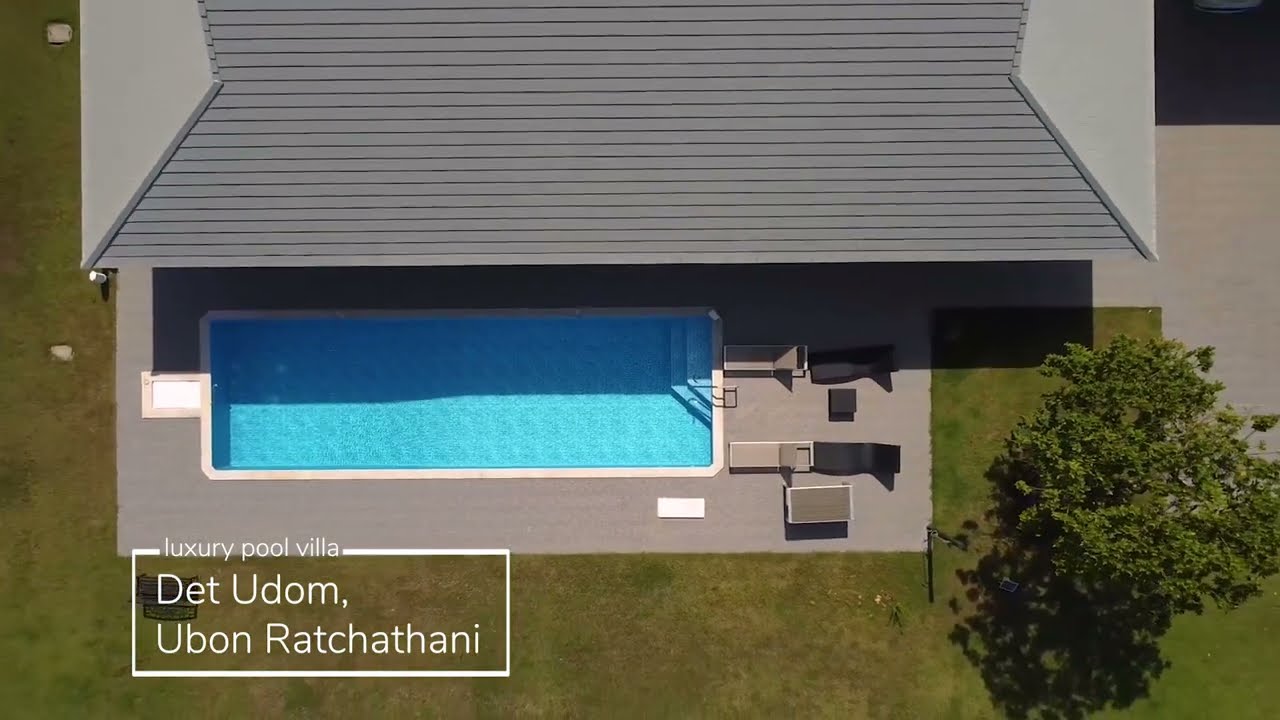 Luxury Pool Villa Det Udom Ubon Ratchathani - พูลวิลล่า ออกแบบมาเพื่ออำนวยความสะดวกสำหรับผู้พิการ ณ