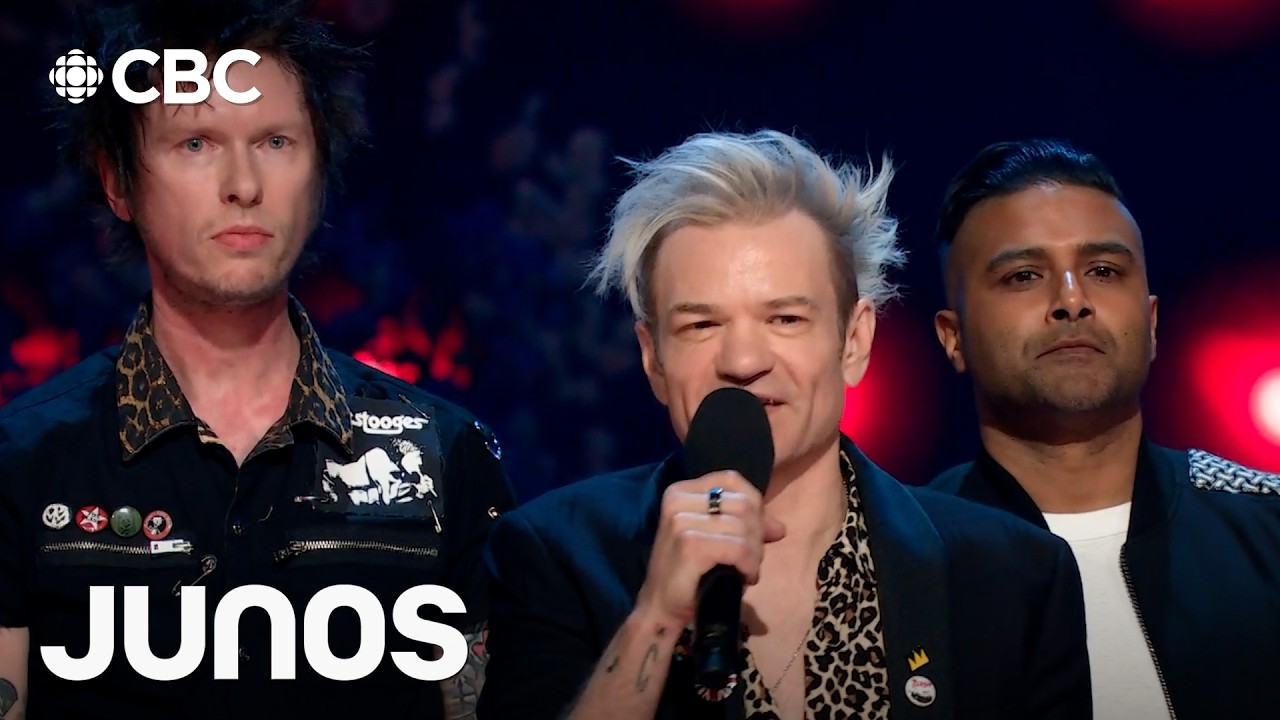 Sum 41 inducted into the Canadian Music Hall of Fame | 2025 Juno Awards