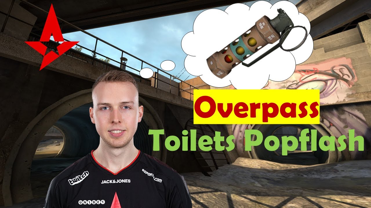 Astralis toilets flash Overpass - Qick Tips#1