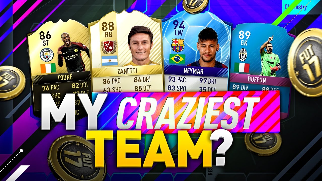 MY CRAZIEST TEAM?