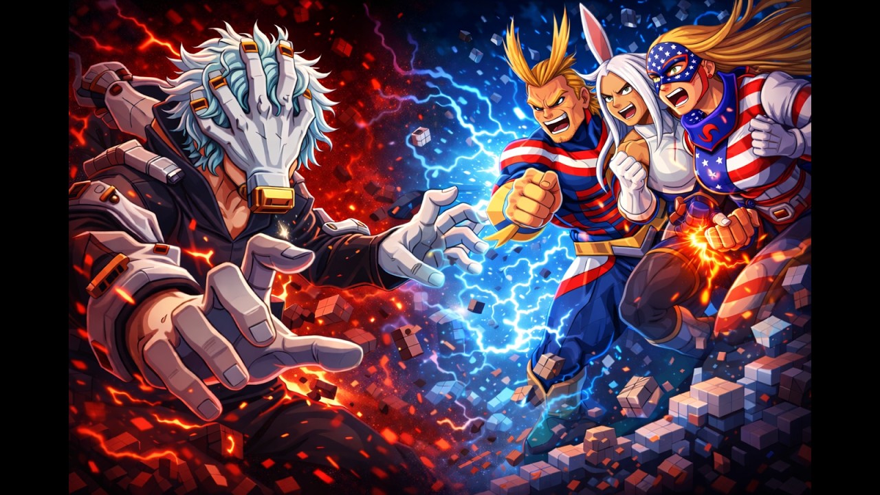 Shigaraki Tomura VS Heroes