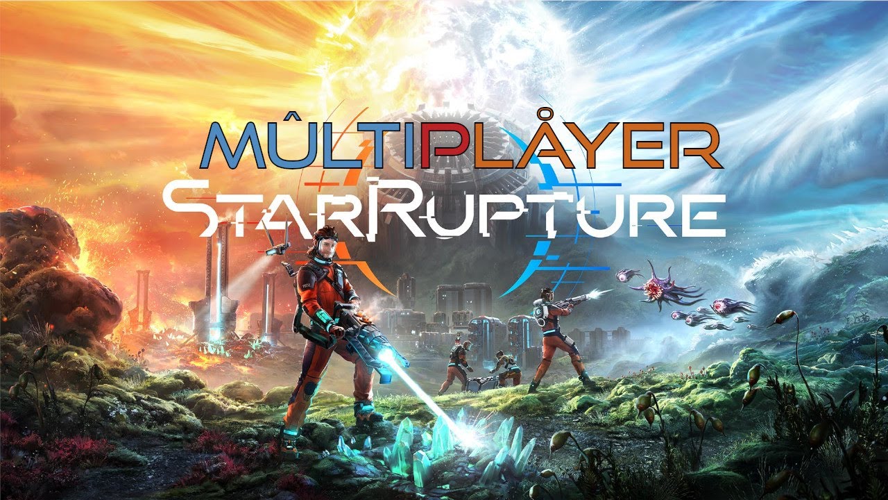 EXPLODING STAR MULITPLAYER CHAOS! - STARRUPTURE