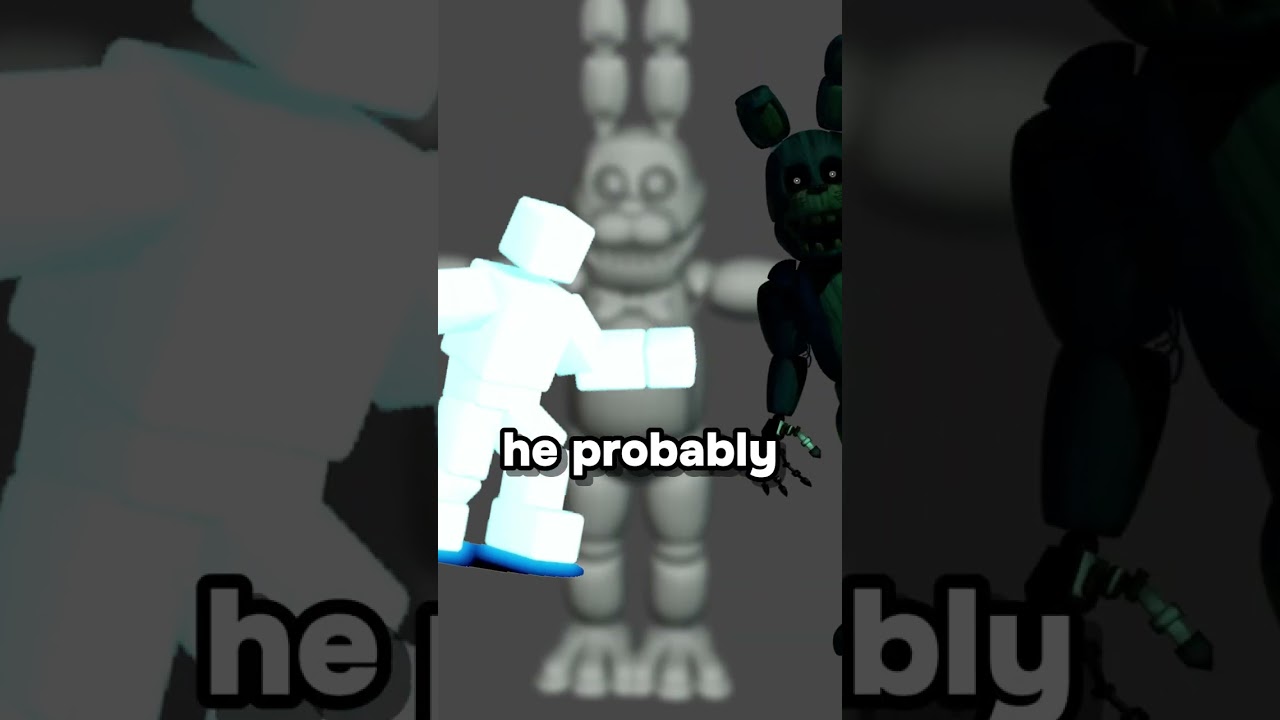 Why doesn't Phantom Bonnie exist? #fnaf #fivenightsatfreddys #shorts #subscribe
