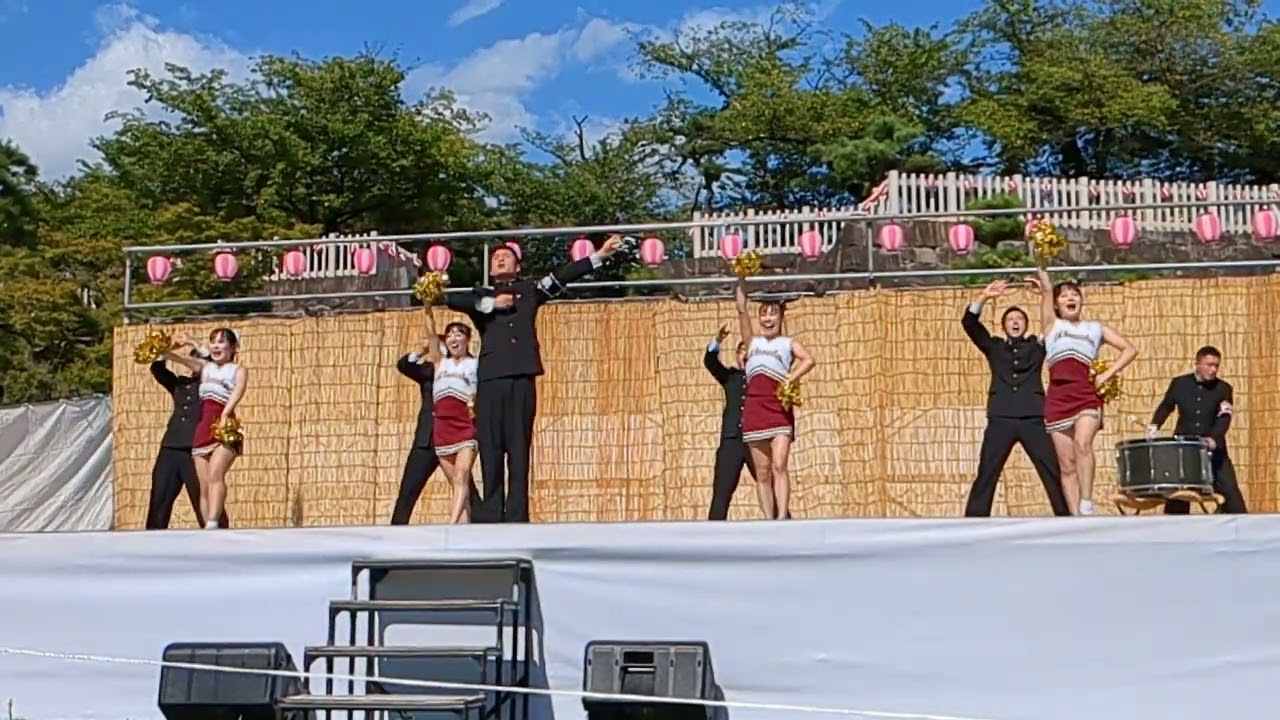 小江戸甲府の夏祭り2023　②早稲田大学応援部