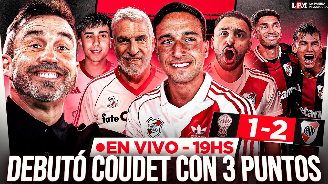 TRIUNFAZO DE RIVER EN EL DEBUT DE COUDET - LA BANDA DE LPM con RENZO PANTICH
