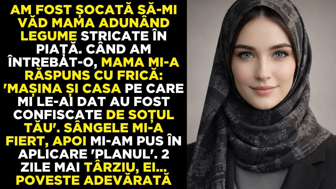 Am văzut-o pe mama mea căutând legume stricate în piață, alungată de soțul meu – răzbunarea mea acum