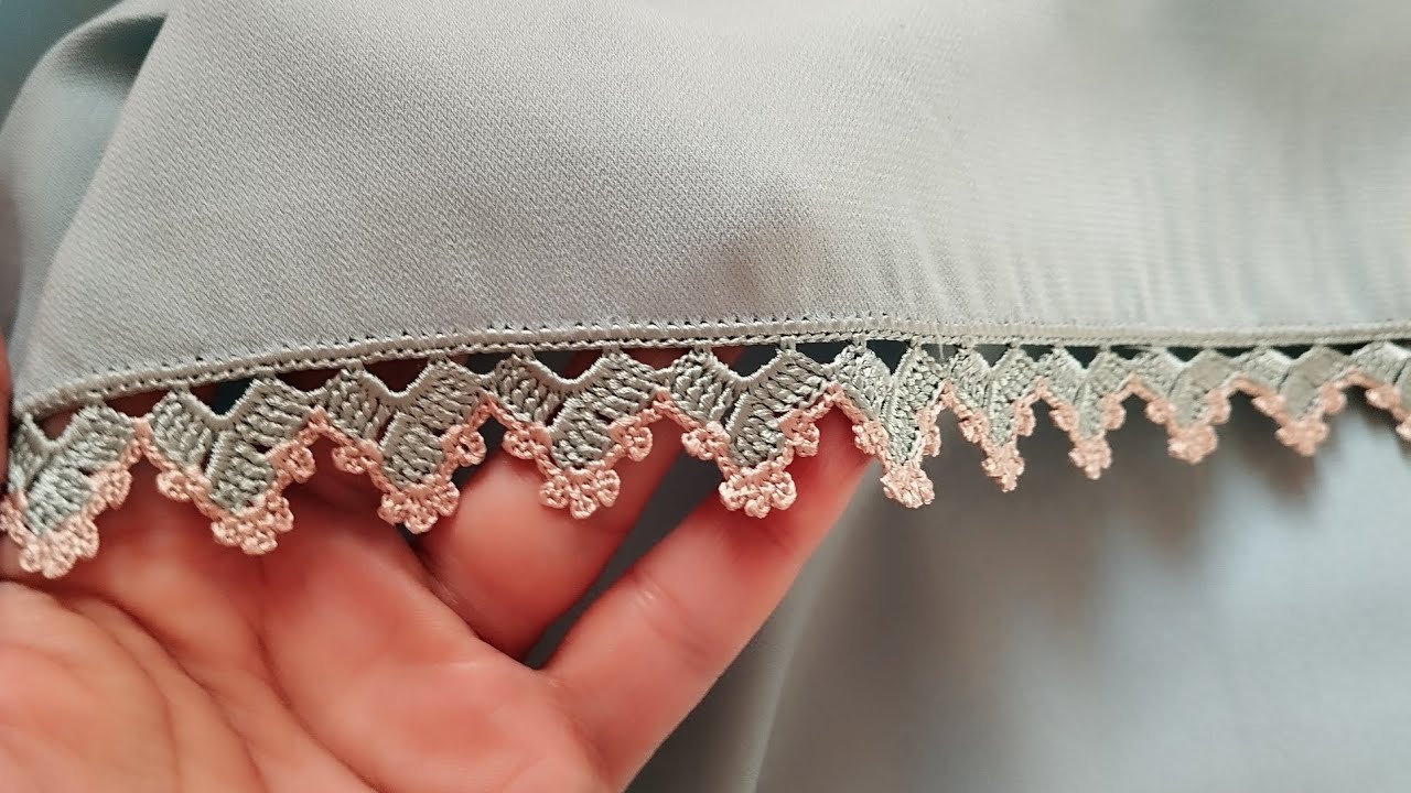 جديد زواقة بالكروشي بطريقة واضحة crochet for beginners #كروشي