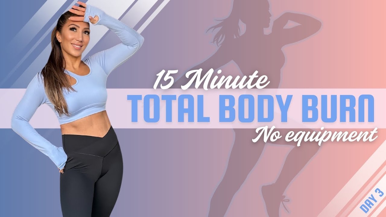 Quick Core & Cardio Tabata — 15 Minute Home Workout for Women