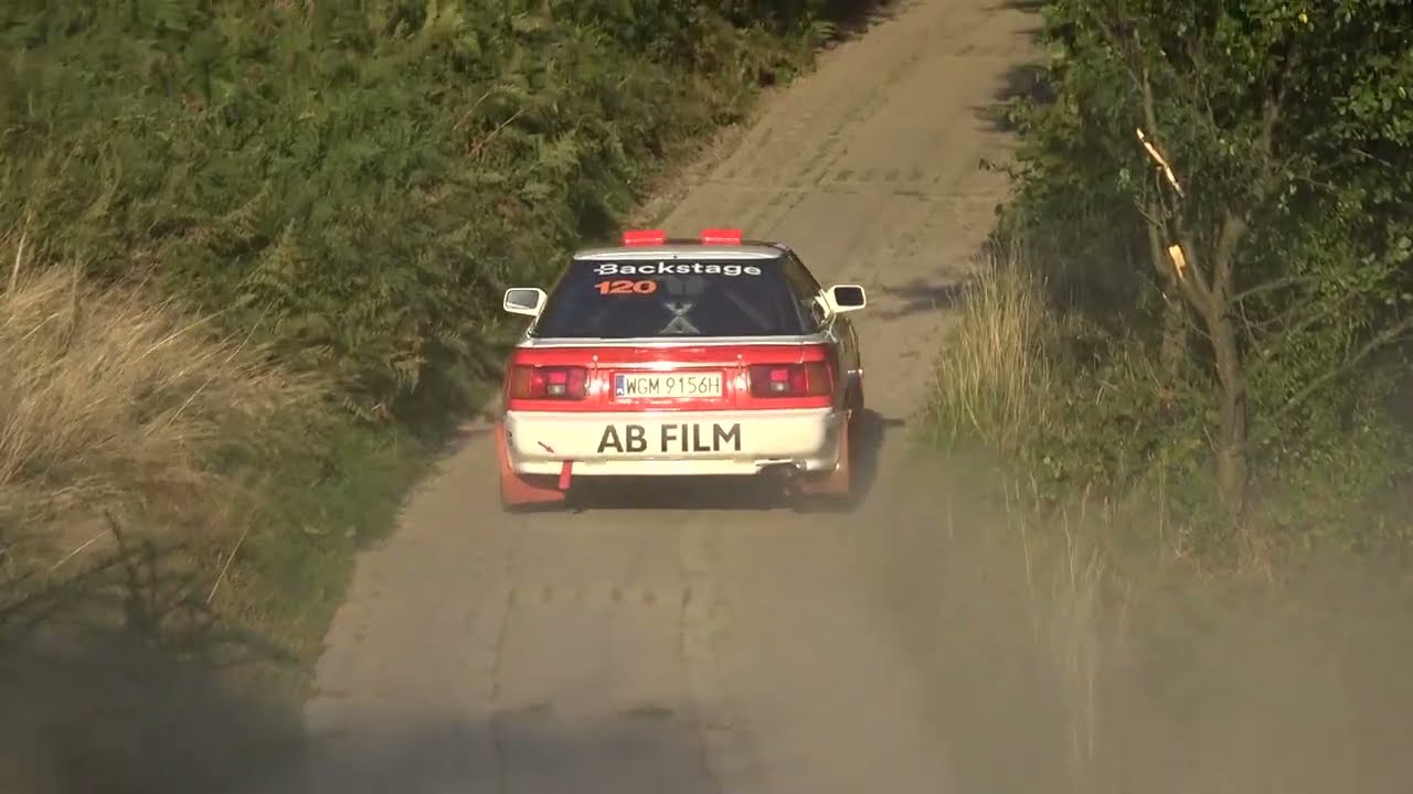 Rajd Wisły 2023 - Borkowski / Zapart - Toyota Celica ST165 | MaxxSport |