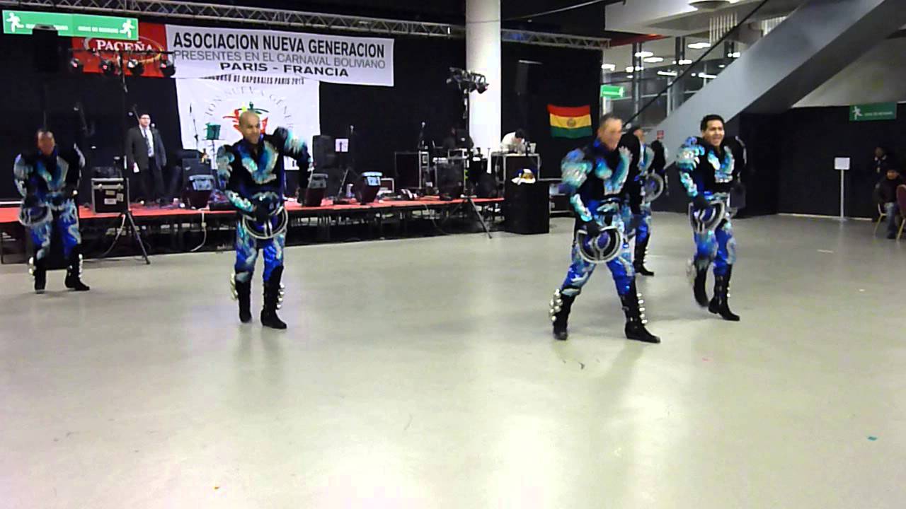 1er CONCURSO DE DANZA BOLIVIANA CAPORALES PARIS 2013 - MASCULINO - TUNARI