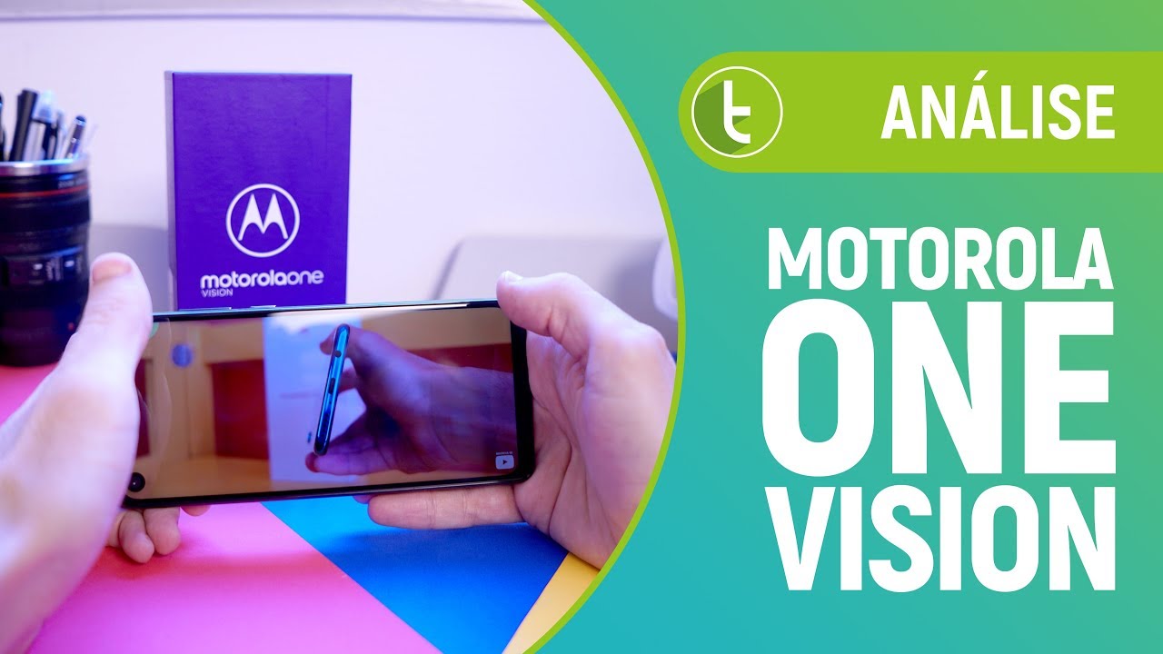 Motorola One Vision: tela de cinema e 