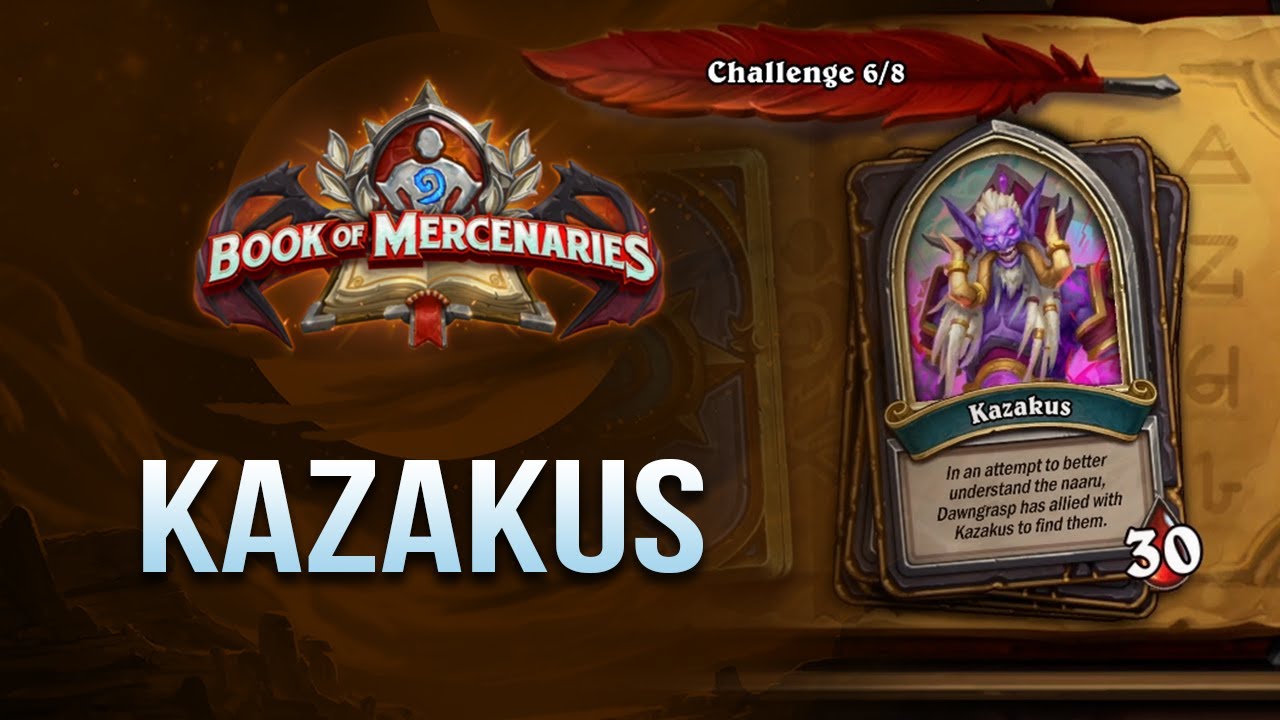 How to beat Kazakus / Book of Mercenaries: Kurtrus / Hearthstone
