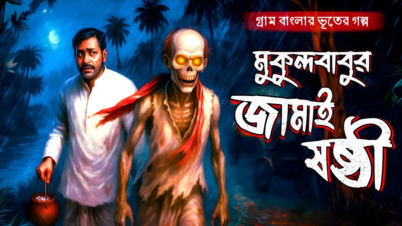 মুকুন্দবাবুর জামাইষষ্ঠী।(হাড় হিম করা ভয়ের গল্প ) গ্রাম বাংলার ভূতের গল্প Gram BanglarVuterGolpo ||